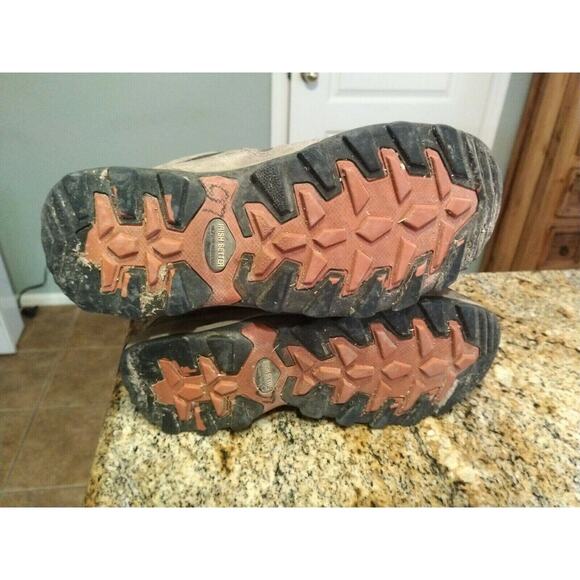 Irish Setter Work Men's Afton Hiker Boots Size 8 83410 Steel Toe Beige Nice! - Picture 11 of 12